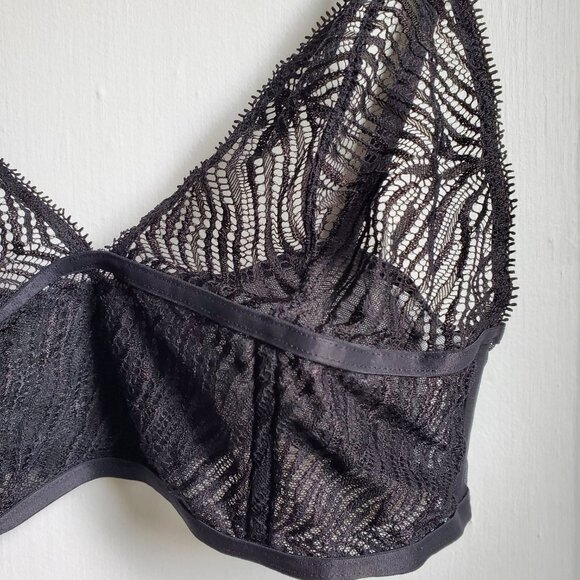 Victoria’s Secret Black Lace Bustier 34B - Picture 4 of 4